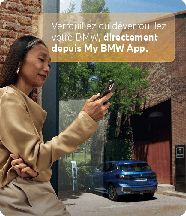 Verrouillez ou déverrouillez votre BMW, directement depuis My BMW APP
