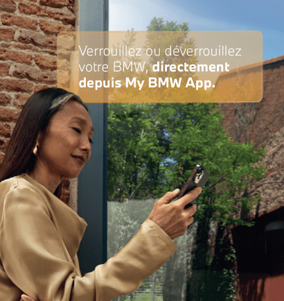 Verrouillez ou déverrouillez votre BMW, directement depuis My BMW APP